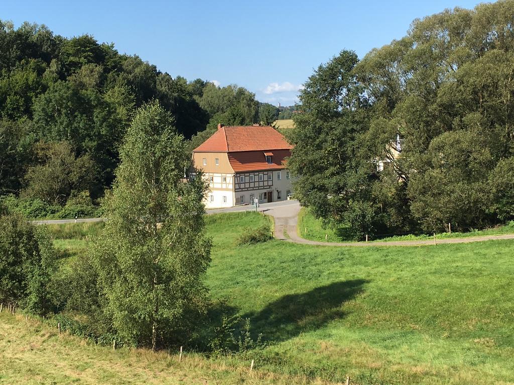 Ferienwohnung Richtermuehle Saupsdorf Eksteriør billede